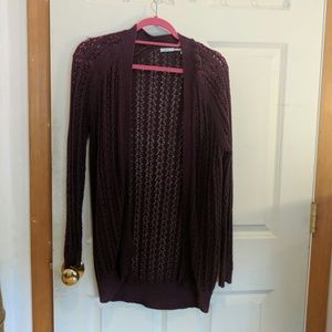 Vintage Urban Outfitters maroon cardigan